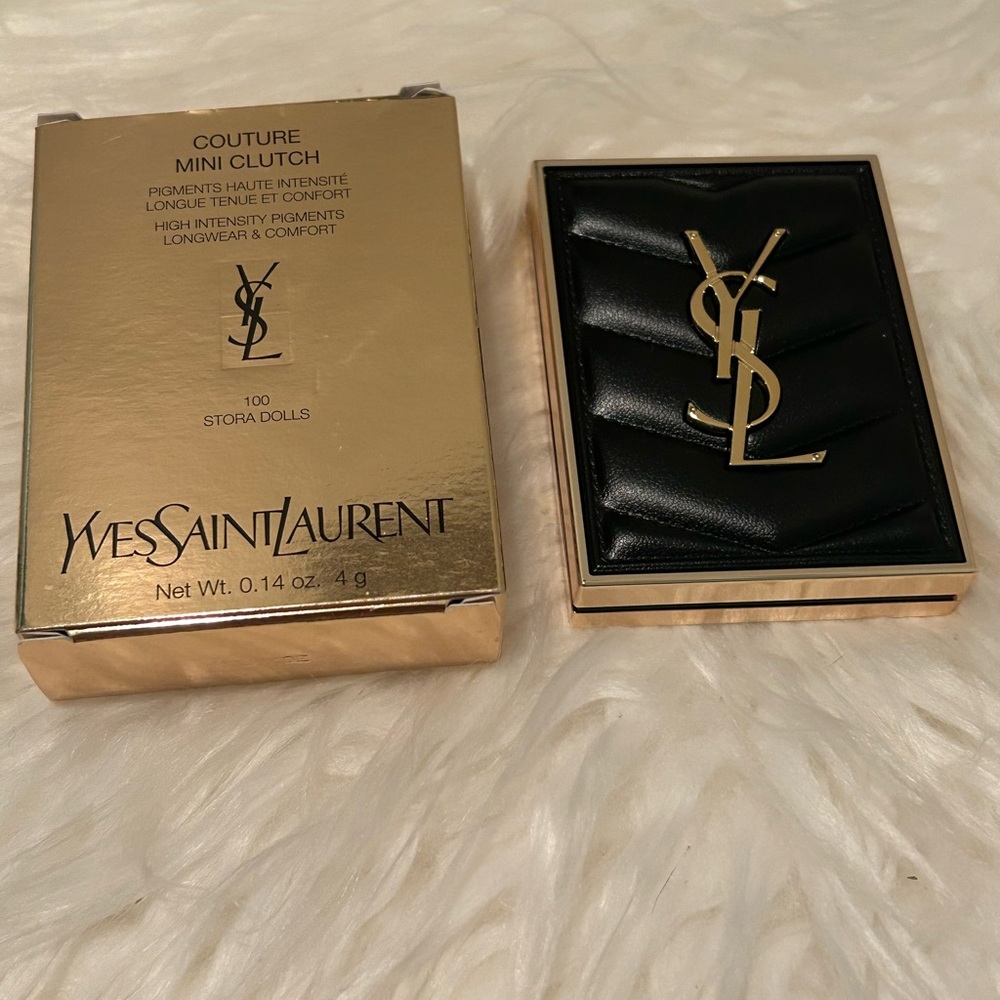 Yves Saint Laurent Couture Mini Clutch 100  Stora Dolls Eyeshadow Palett… - Picture 2 of 4